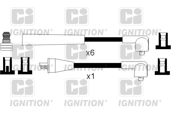 QUINTON HAZELL Комплект проводов зажигания XC1041